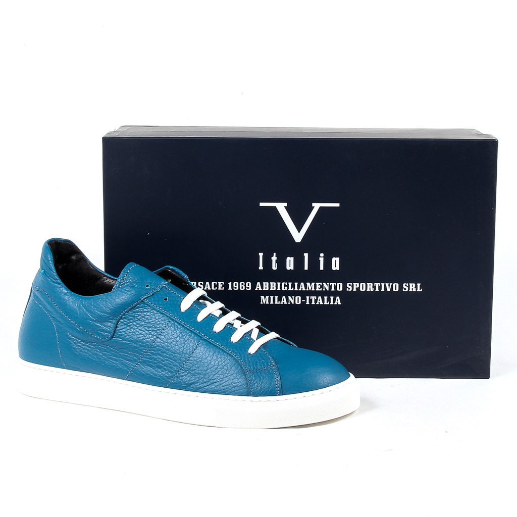 V 1969 Italia Mens Sneaker V5421N ALCE BOTTOLATO COBALTO