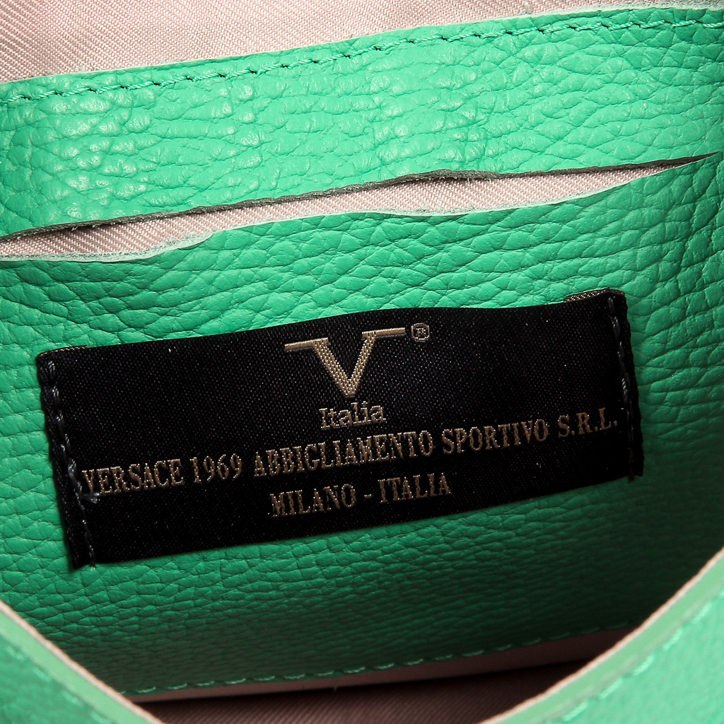 V 1969 Italia Womens Handbag Green DUBLINO