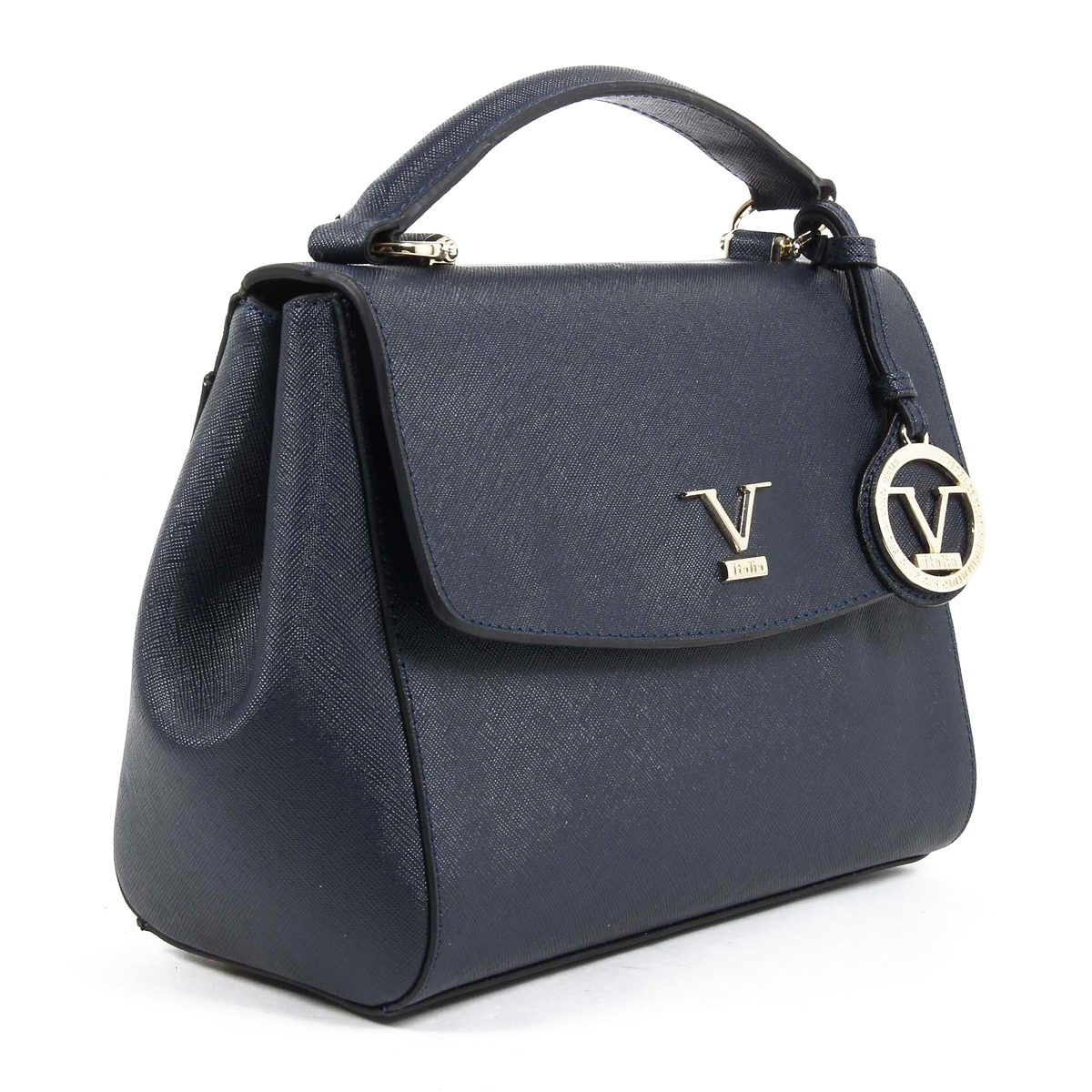 Bolso de mano para mujer V 1969 Italia VE09 AZUL MARINO