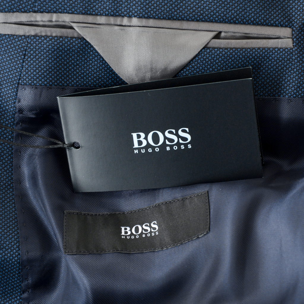 Traje azul de Hugo Boss para hombre: ¡UN GRAN GENIO!