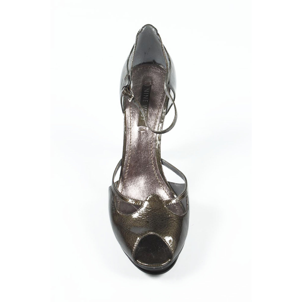 Sandalias con tira al tobillo para mujer Nine West NWUNNA PEWTER