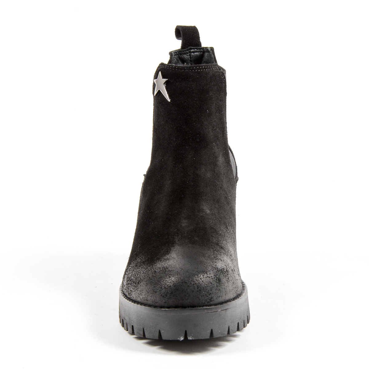 Andrew Charles Womens Ankle Boot Black WENDY