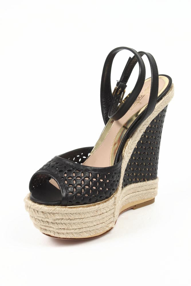Sandalia alpargata con cuña para mujer Sebastian Milano S6129 BOZZA 6119 VAC+FOD TRAF 7073