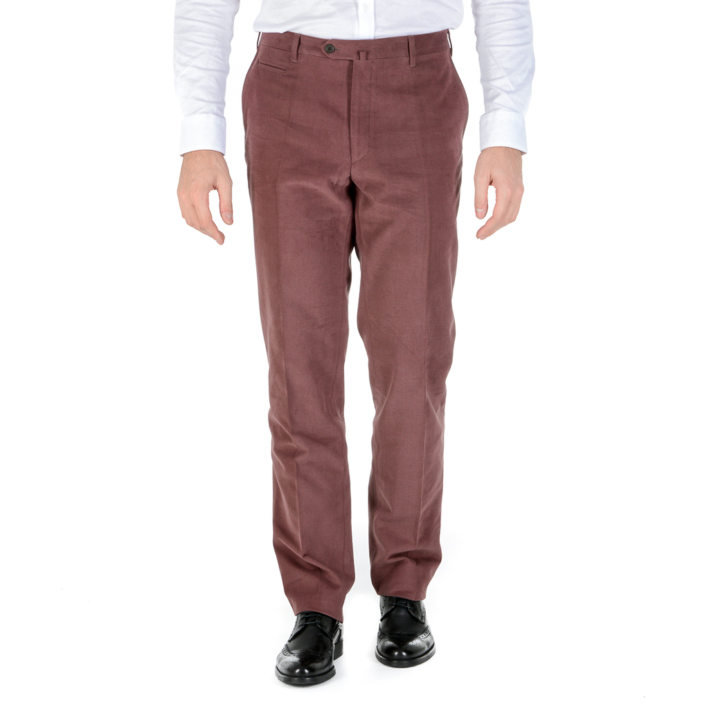 Pantalones Corneliani para hombre Burdeos