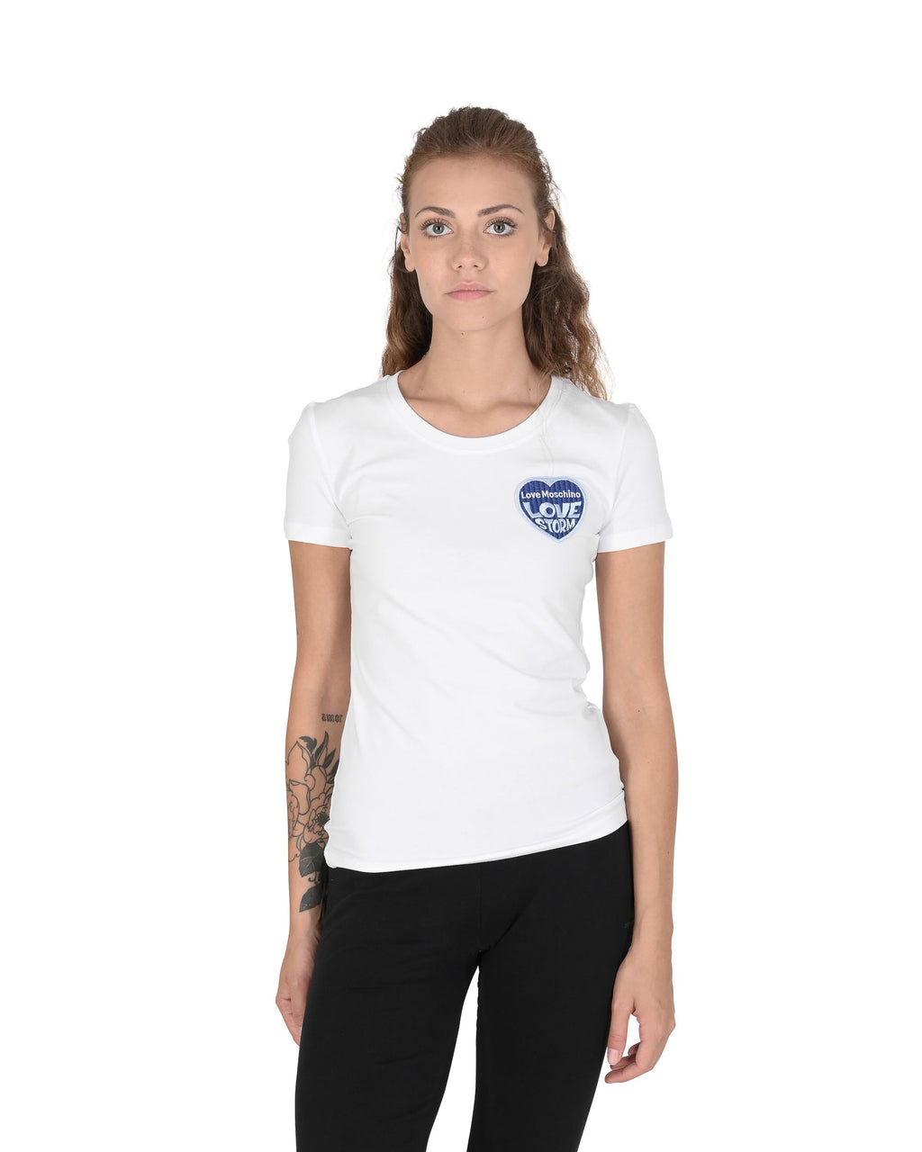 Camiseta Love Moschino para mujer W 4 H19 80 E 1951 4119 MULTI