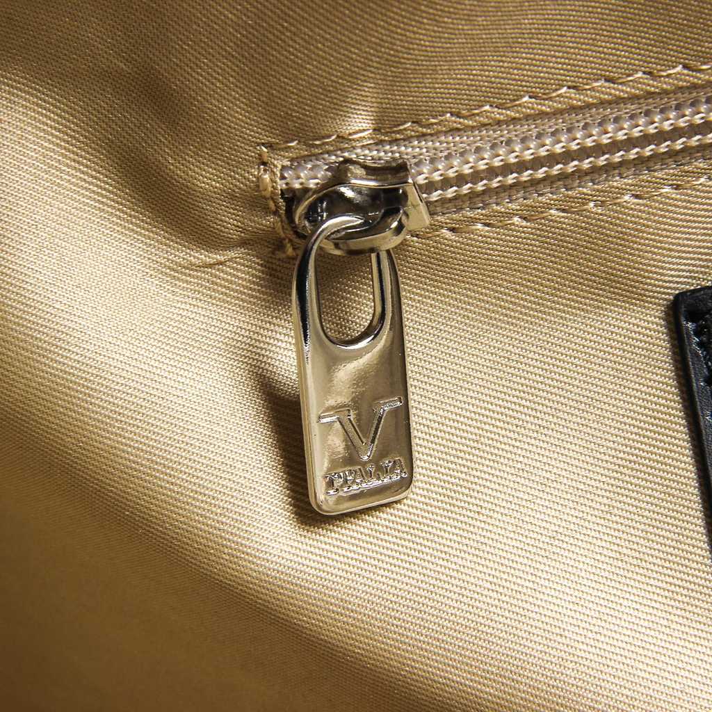 Bolso de mano para mujer V 1969 Italia V009-S RUGA BLU V2