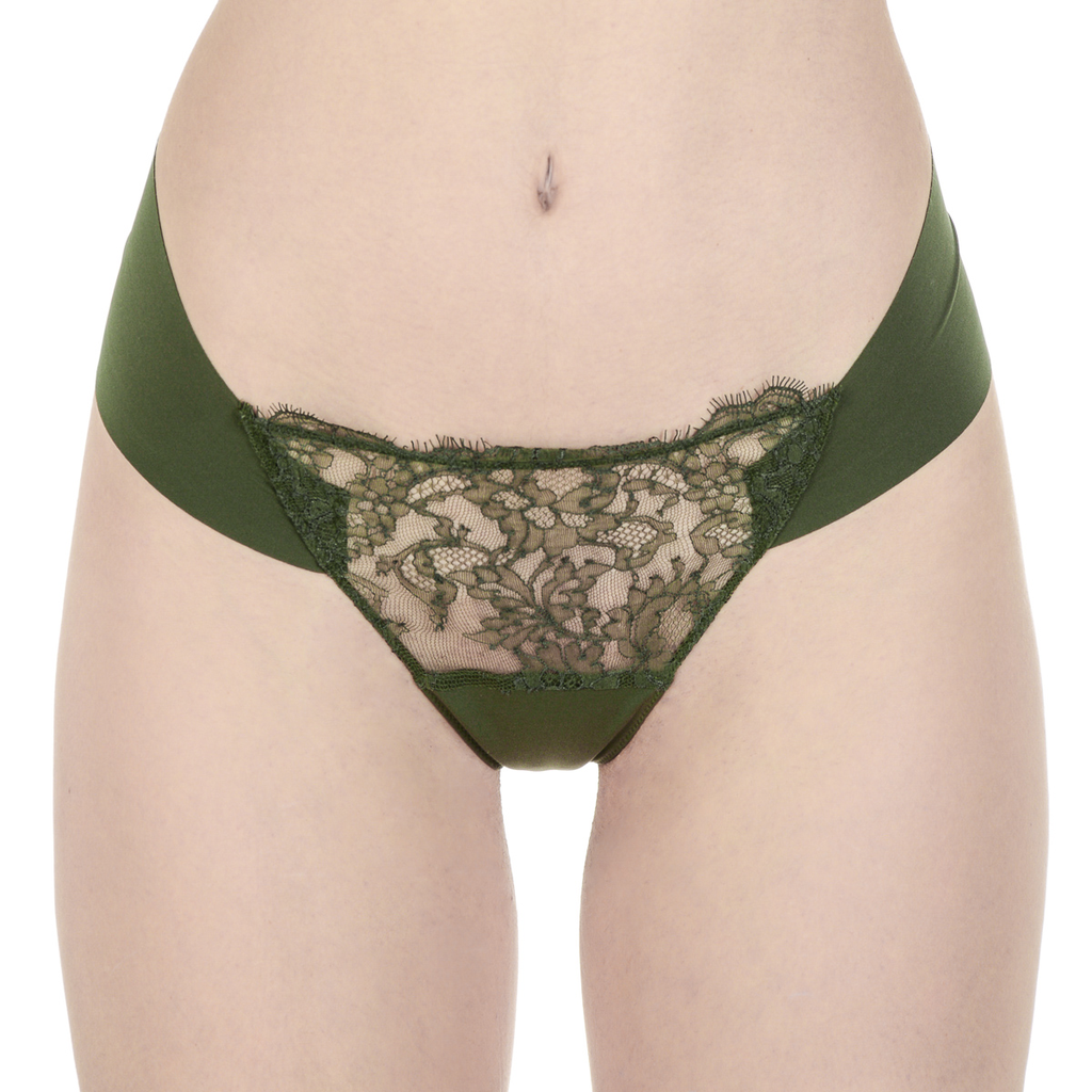 La Perla Top Womens Slip Dark Green