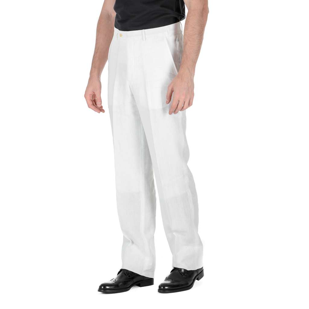 Armani Collezioni Mens Pants White