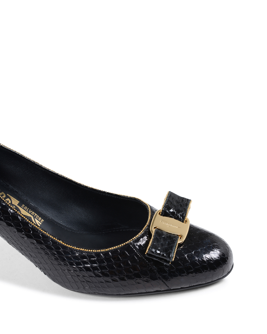 Zapatos de salón negros para mujer Salvatore Ferragamo ELOISASHIN