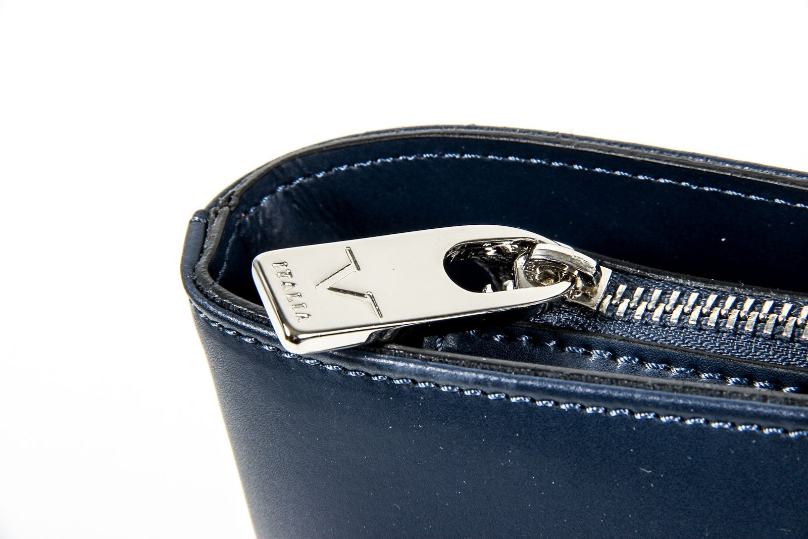 Bolso de mano para mujer V 1969 Italia V009-S RUGA BLU