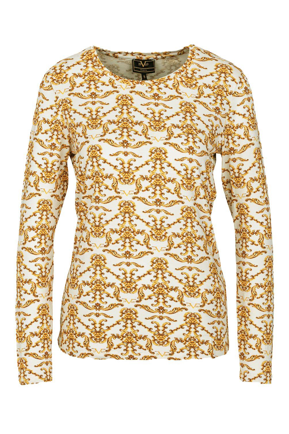 19V69 Italia Blusa de mujer Crema VIOLA CREMA