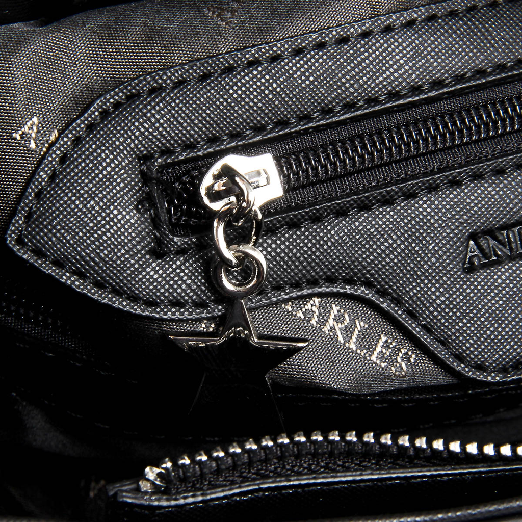 Andrew Charles Womens Handbag Black VERA