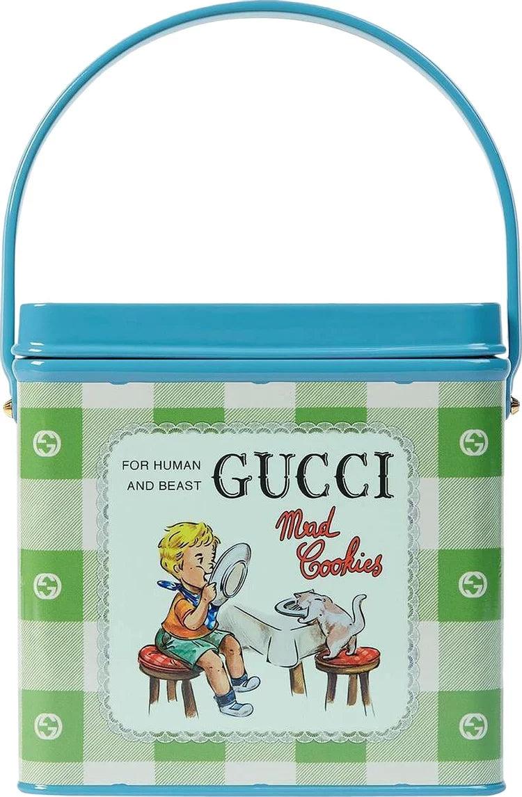 Bolso Gucci Box verde multicolor