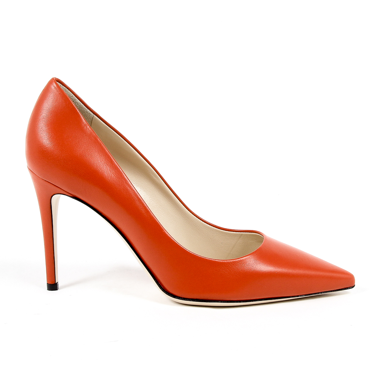 Andrew Charles Womens Pump Red MIA