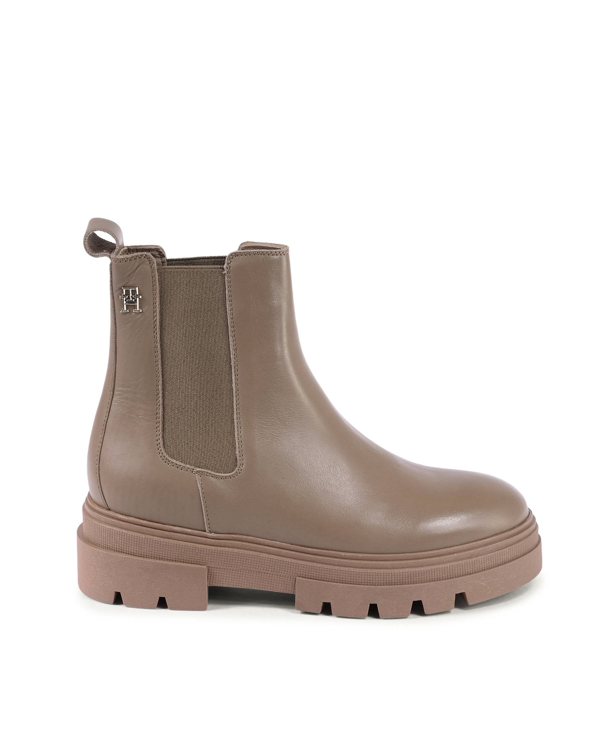 Botas Tommy Hilfiger para mujer MARRÓN FW0FW06899GUP