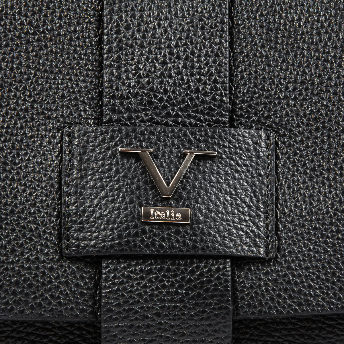 V 1969 Italia Womens Handbag Black ELLY