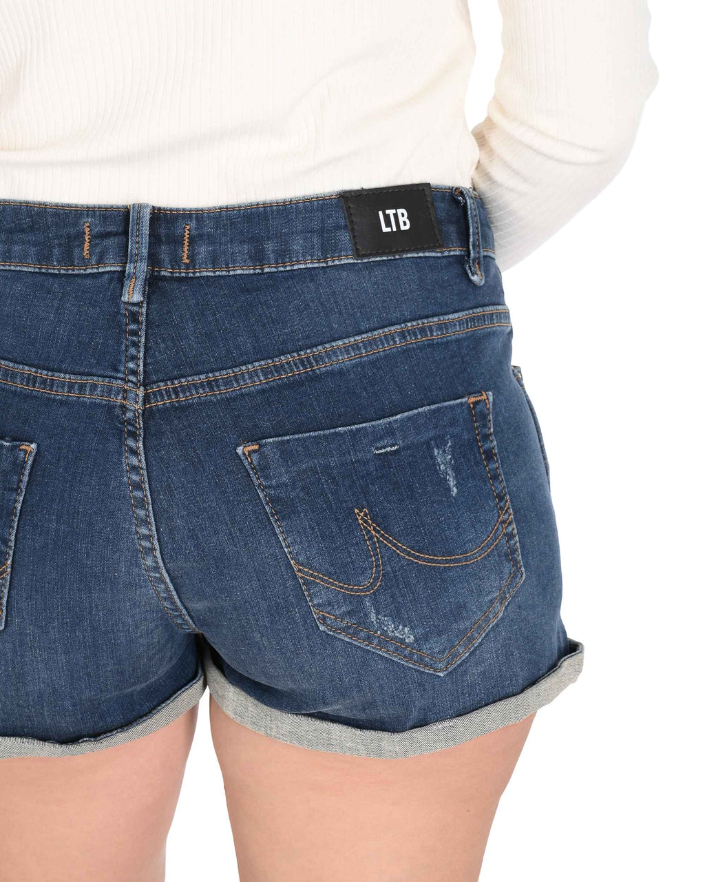 Pantalones cortos vaqueros para mujer LTB 60136 51601 JUDIE