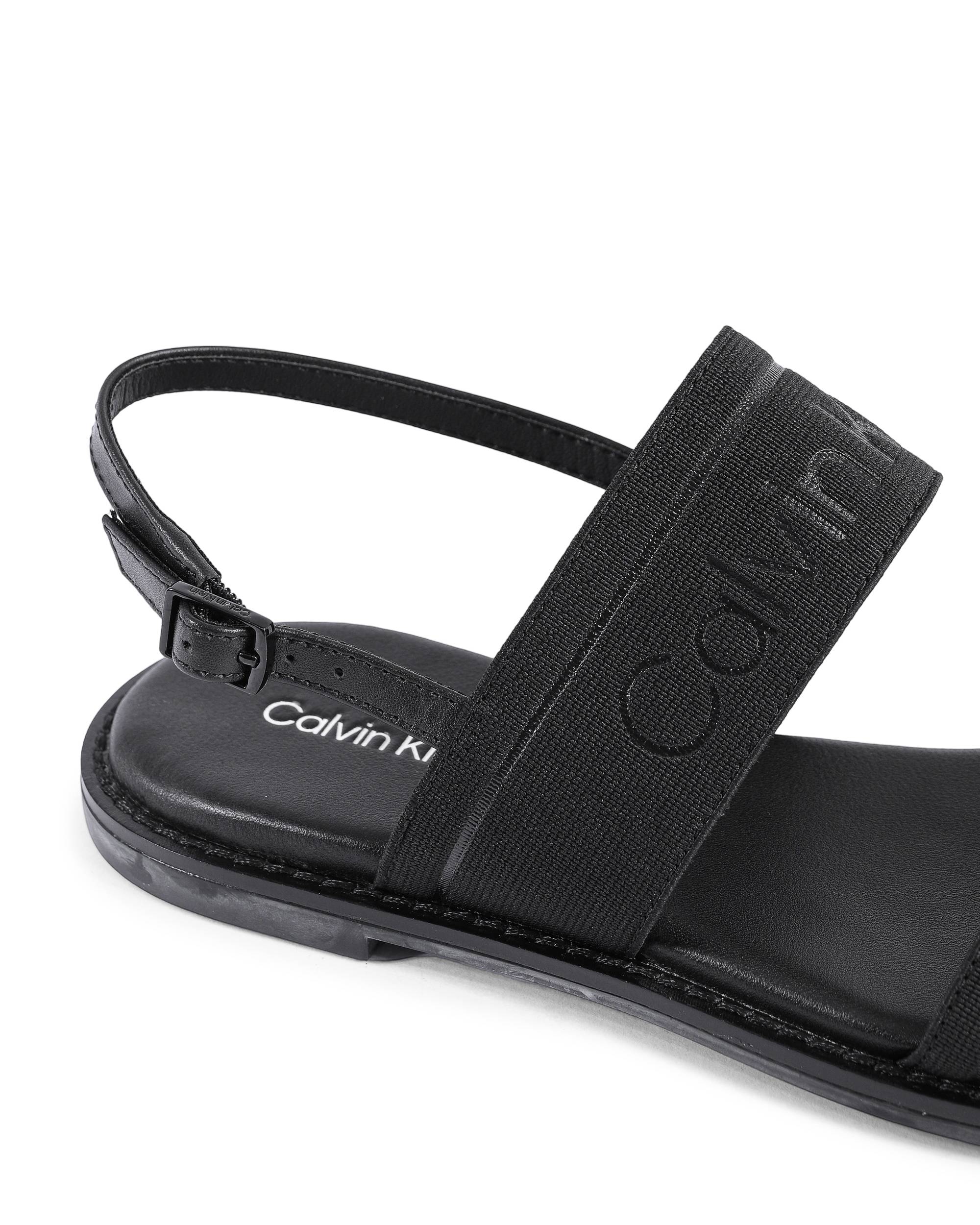 Sandalias Calvin Klein para mujer negras HW0HW01990BEH