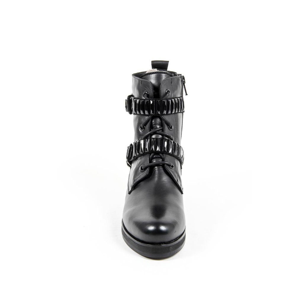 Bota corta para mujer V 1969 Italia B2332 SHEA VIT NERO CAM NERO