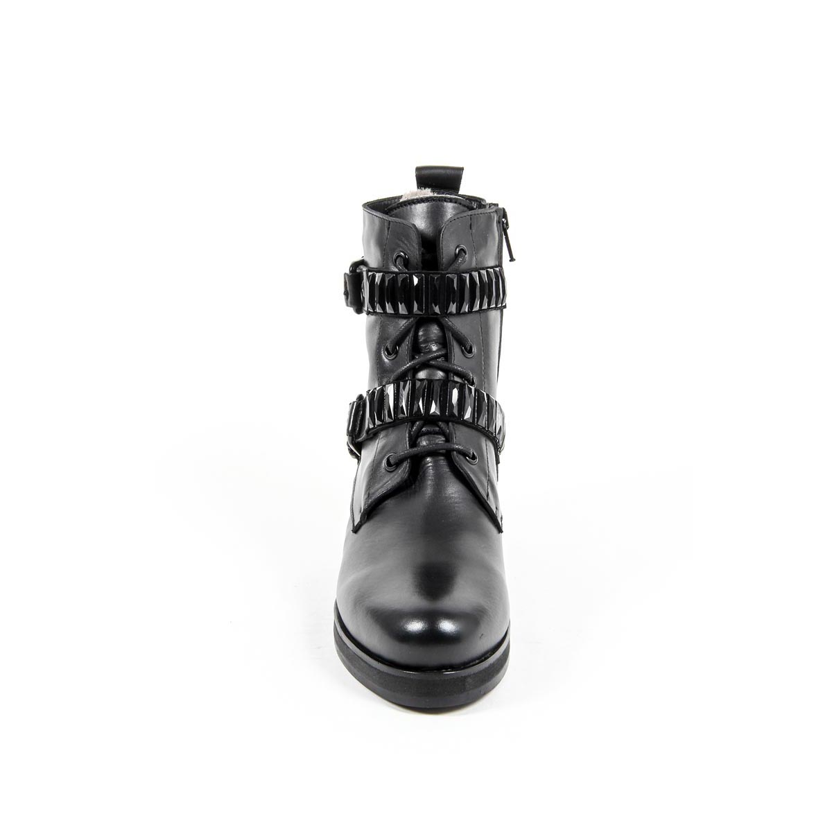 Bota corta para mujer V 1969 Italia B2332 SHEA VIT NERO CAM NERO