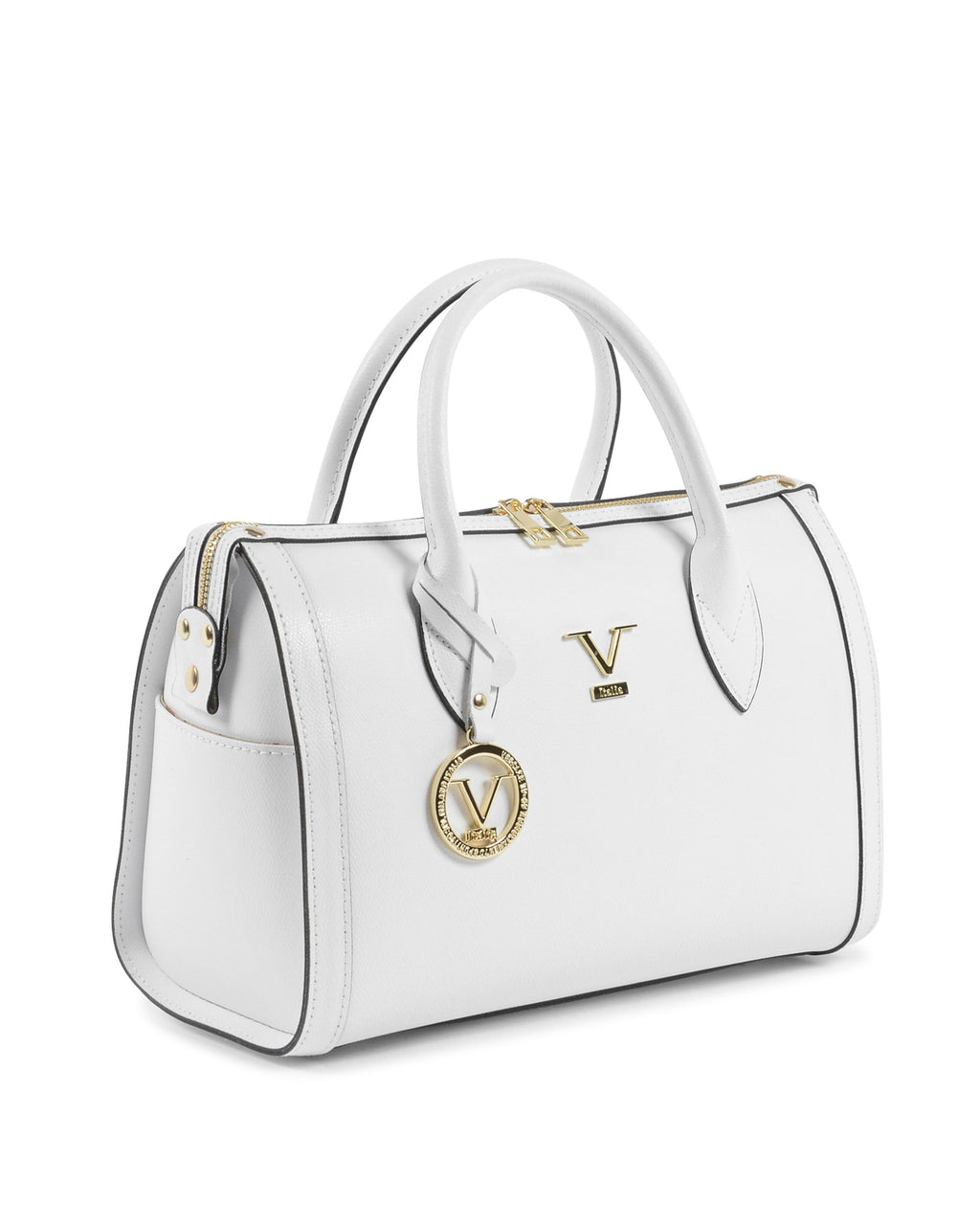 Bolso Mujer V Italia Blanco V014-G PALMELLATO BIANCO