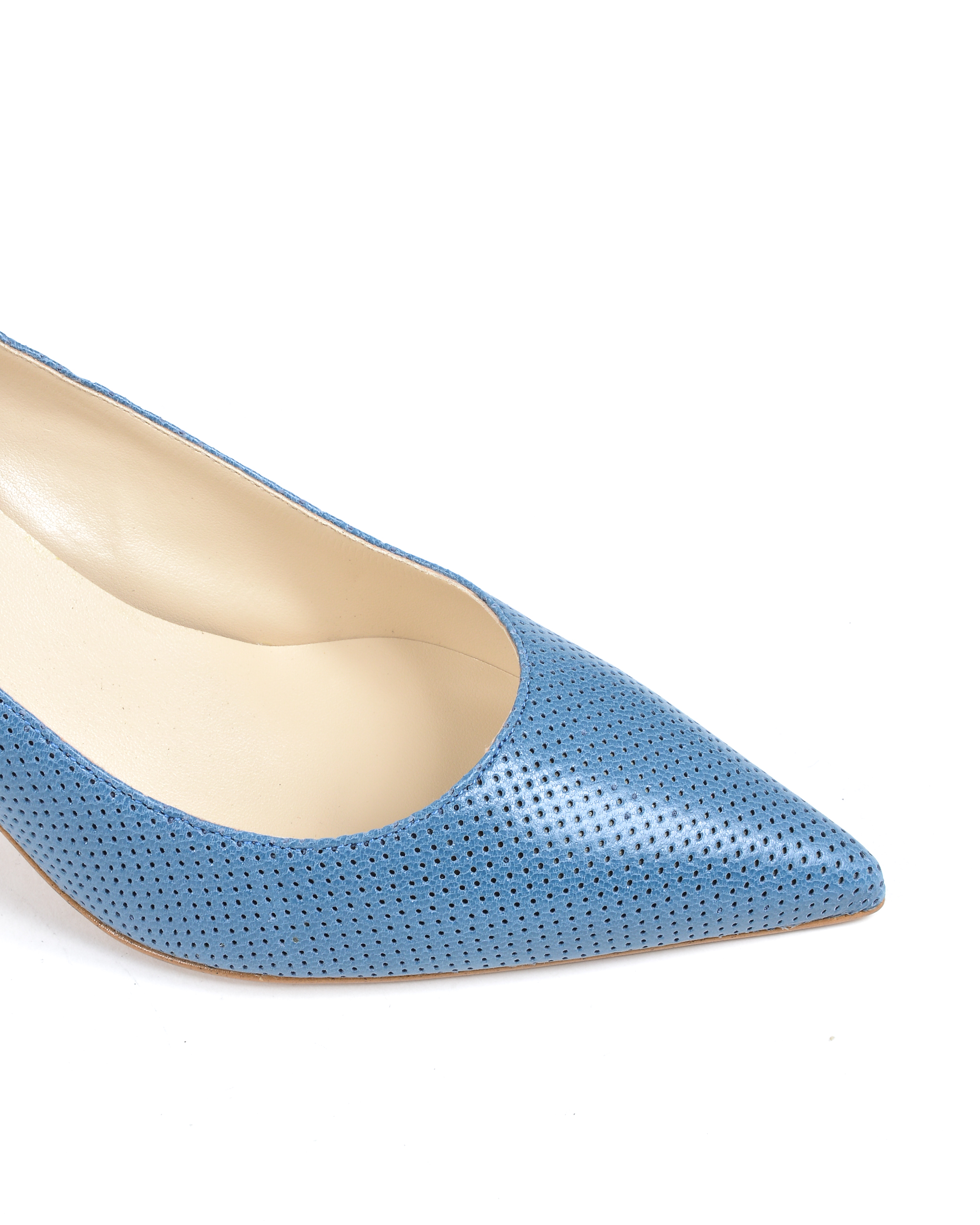 19V69 Italia Zapatos de salón para mujer azul claro DEC65 TRAF AZZURRO