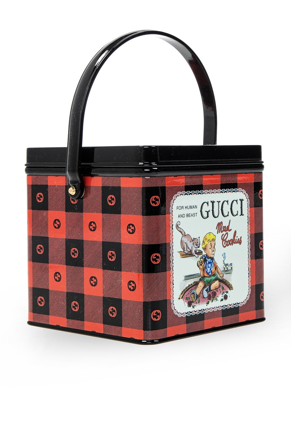 Bolso Gucci Box rojo multicolor