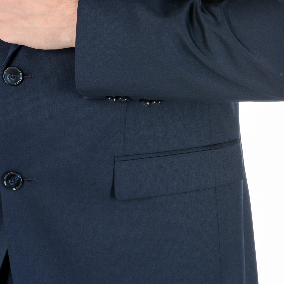 Traje Hugo Boss para hombre azul oscuro AERON HAMEN