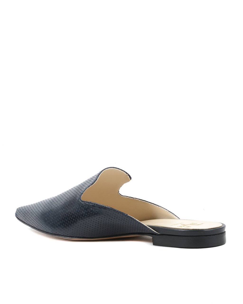 19V69 Italia Chanclas Mujer Negro Brillante 4747 SABOT TRAF NERO LUCIDO