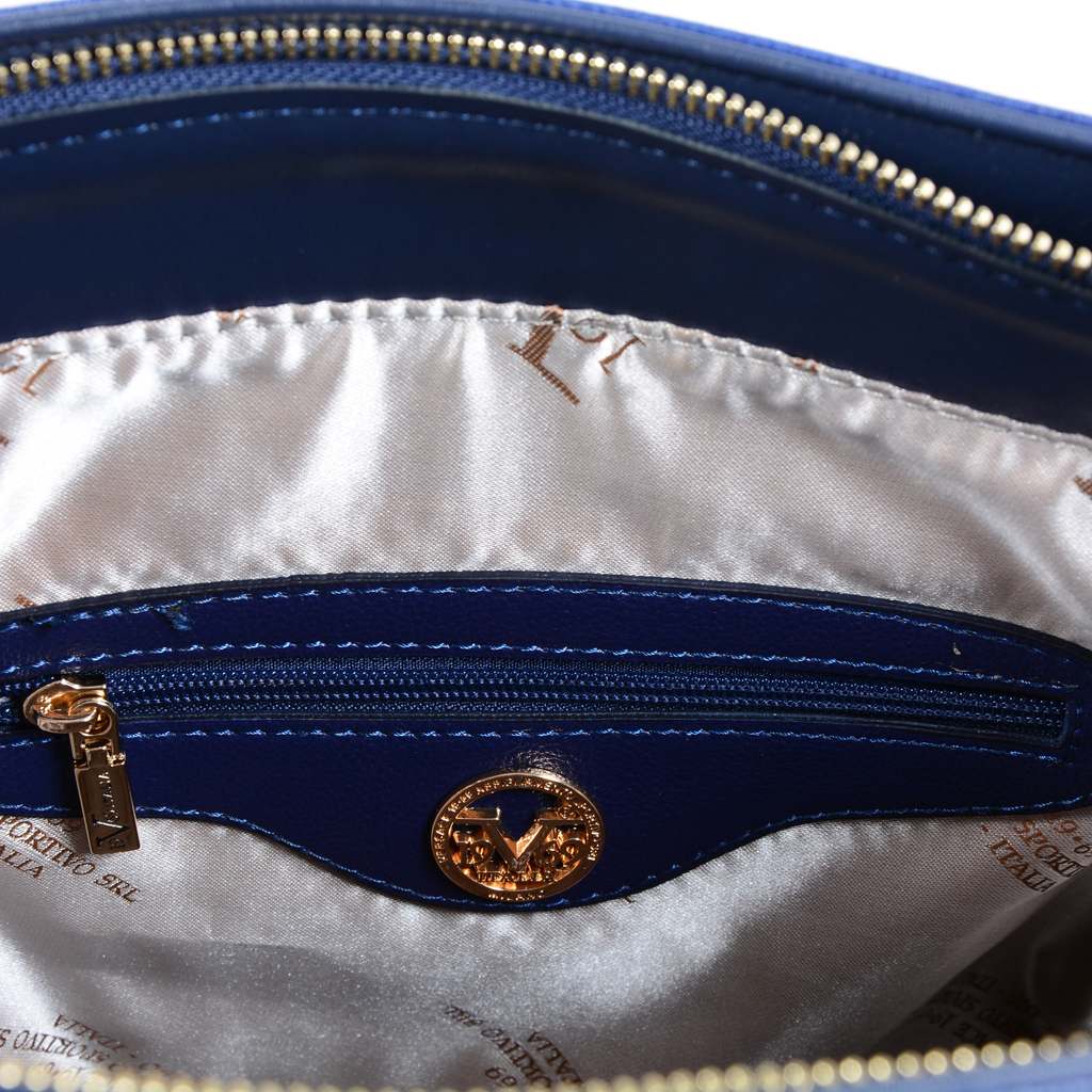 V 1969 Italia Womens Handbag Dark Blue PORTO