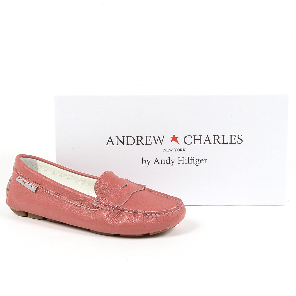 Mocasines Andrew Charles para mujer, color rosa MAX