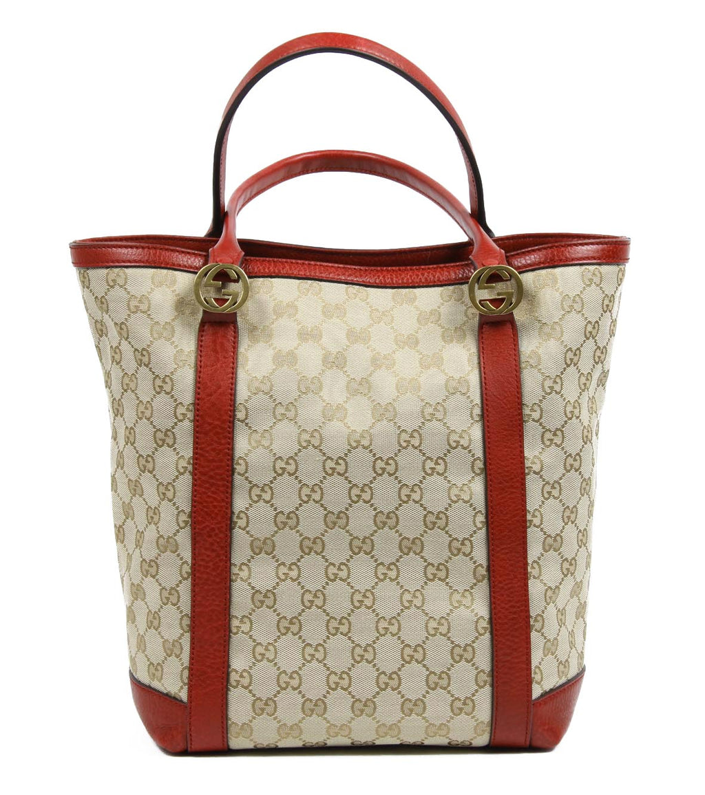 Bolso Gucci con dos asas y logotipo GG 342591 543014