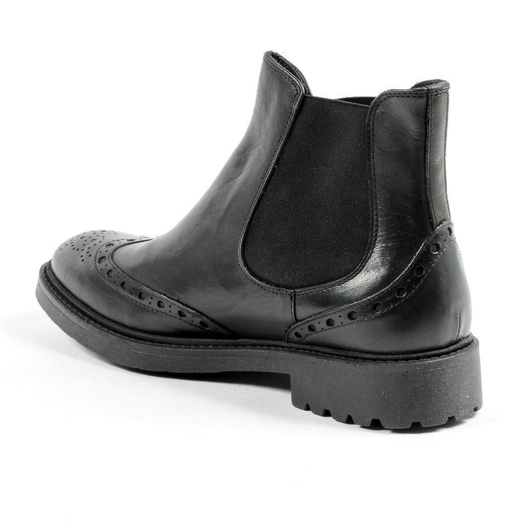 Andrew Charles Mens Ankle Boot Black BOB