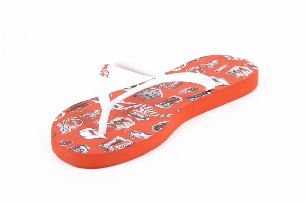 Chanclas Coca Cola para mujer CCA0636 ACE ROJO