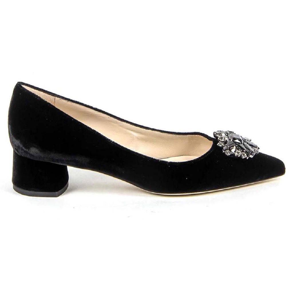 Zapatos de salón para mujer V 1969 Italia 3110276 VELLUTO NERO