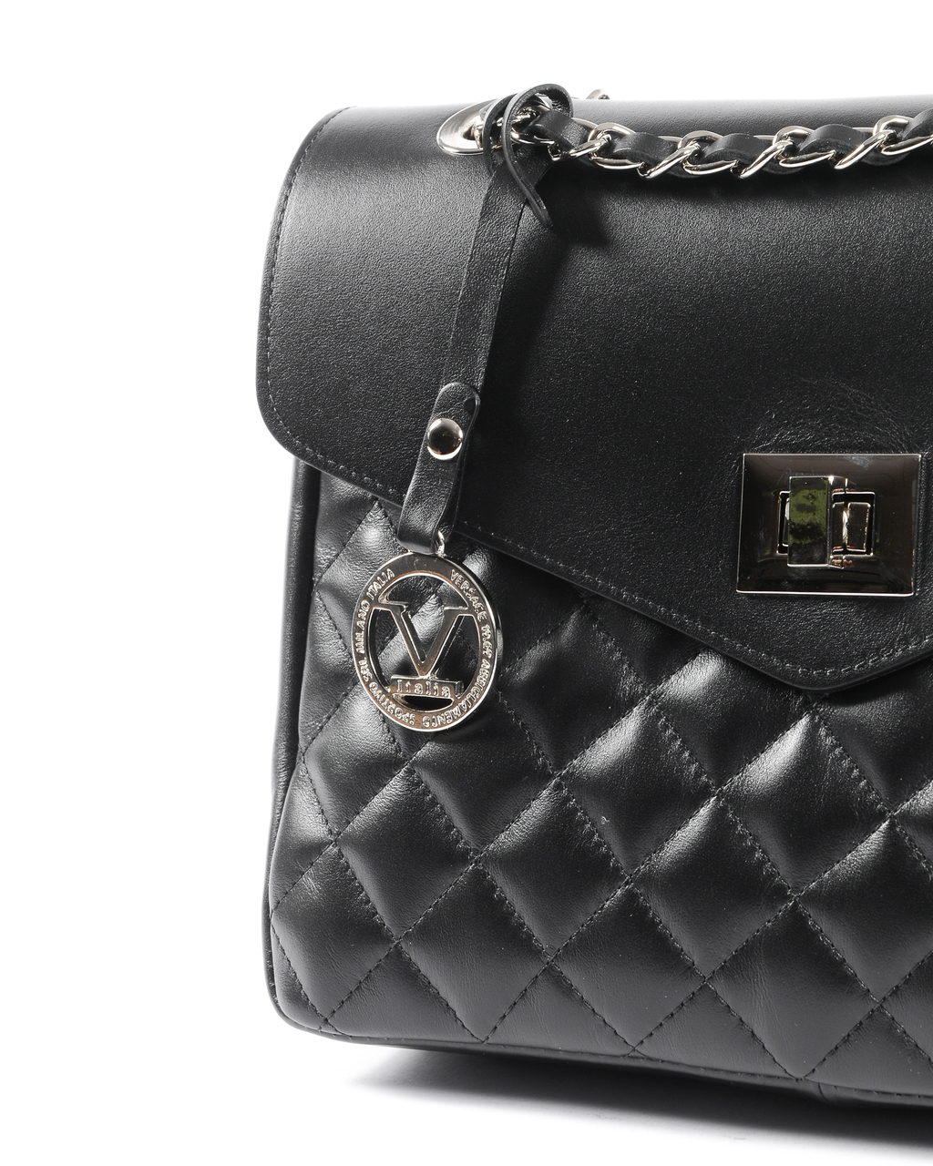 Bolso de mano para mujer V 1969 Italia Negro BEATRICE