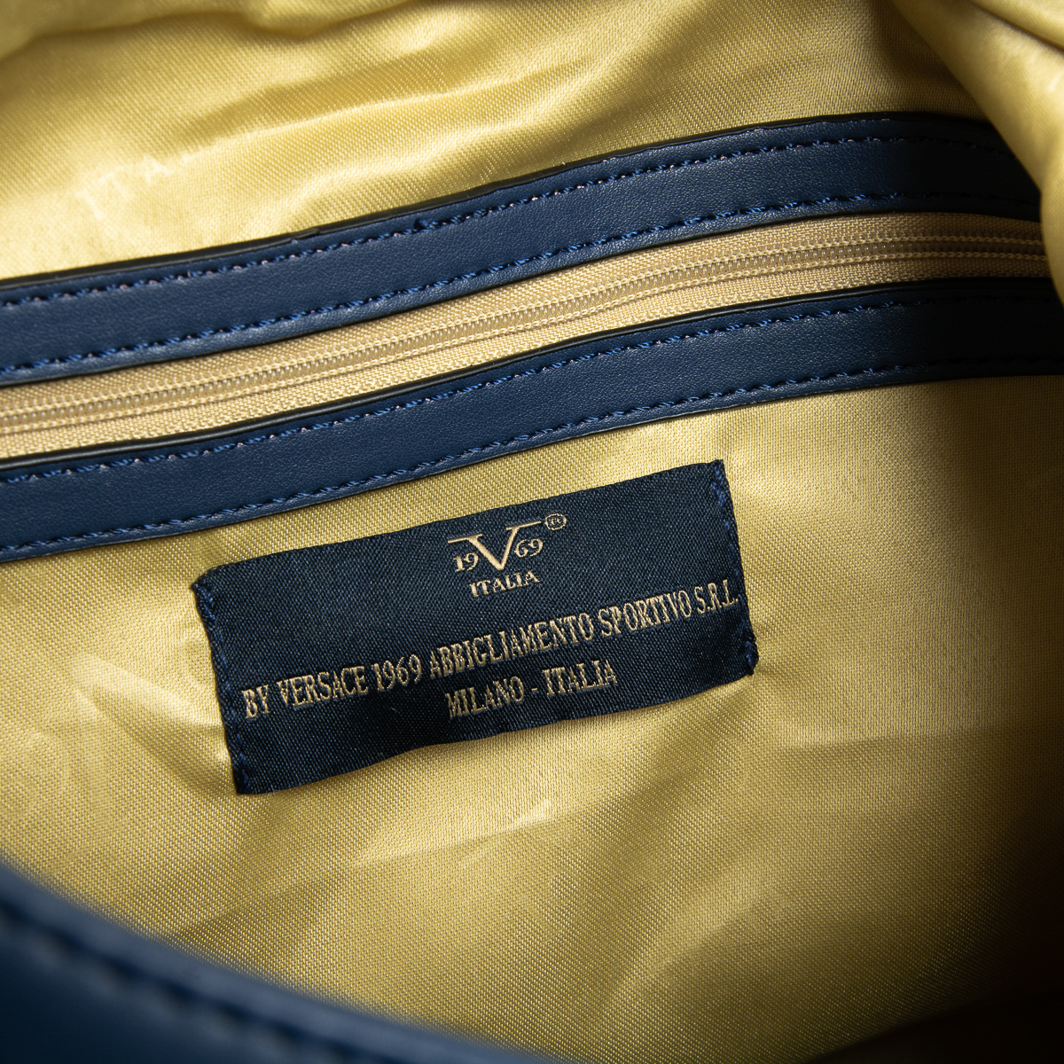 Bolso de mano para mujer V 1969 Italia Azul SANDRA
