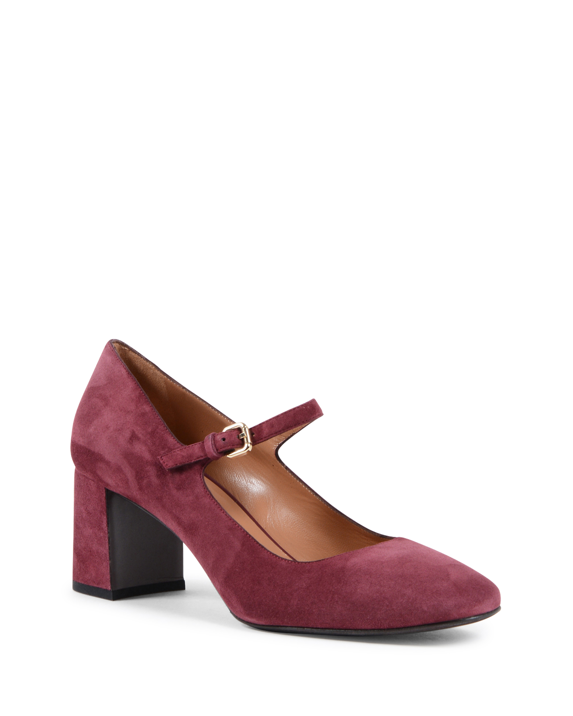 Fratelli Rossetti Salón Mary Jane Mujer Burdeos 66145 SUEDE BORDO