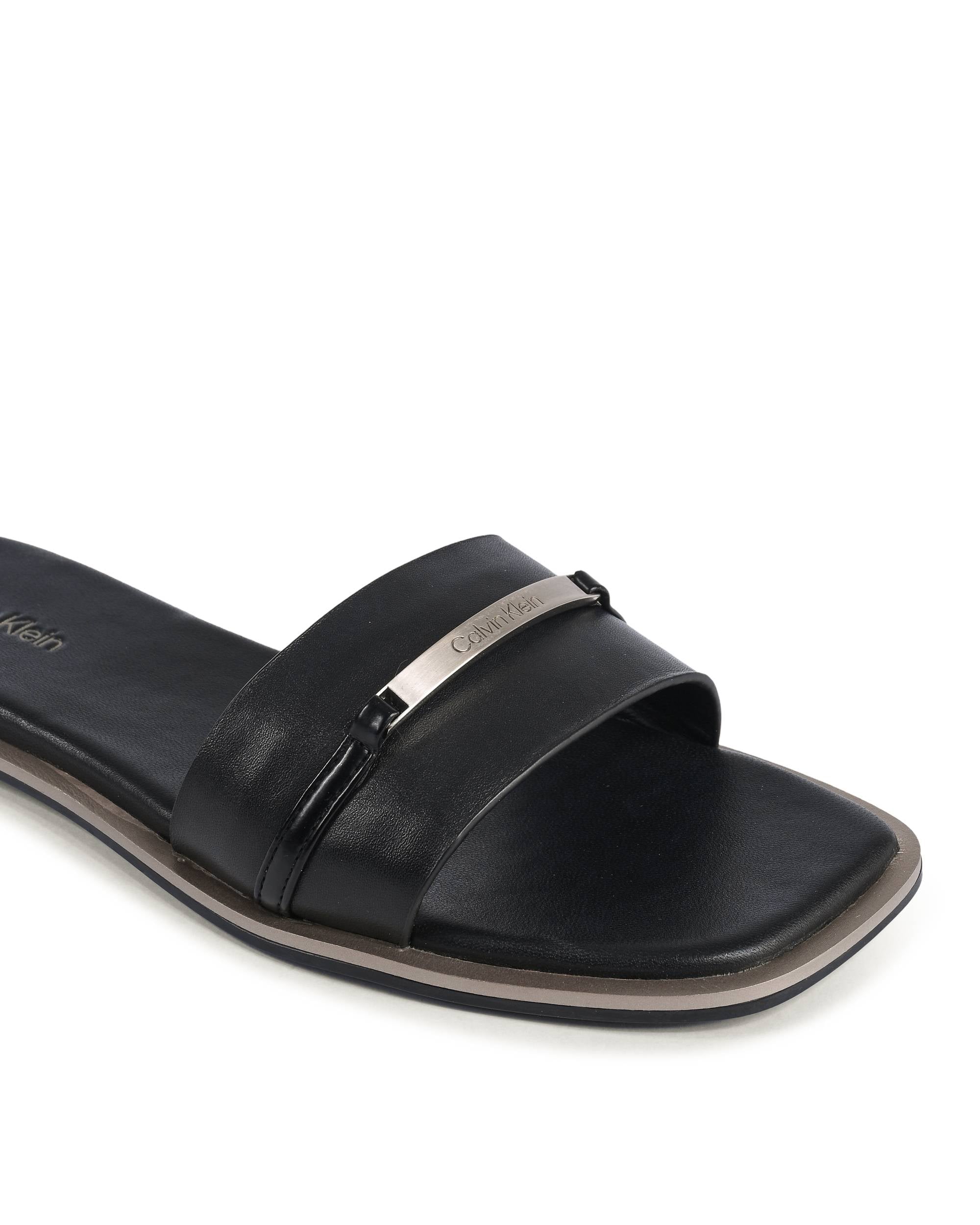 Sandalias Calvin Klein para mujer negras HW0HW02011BEH