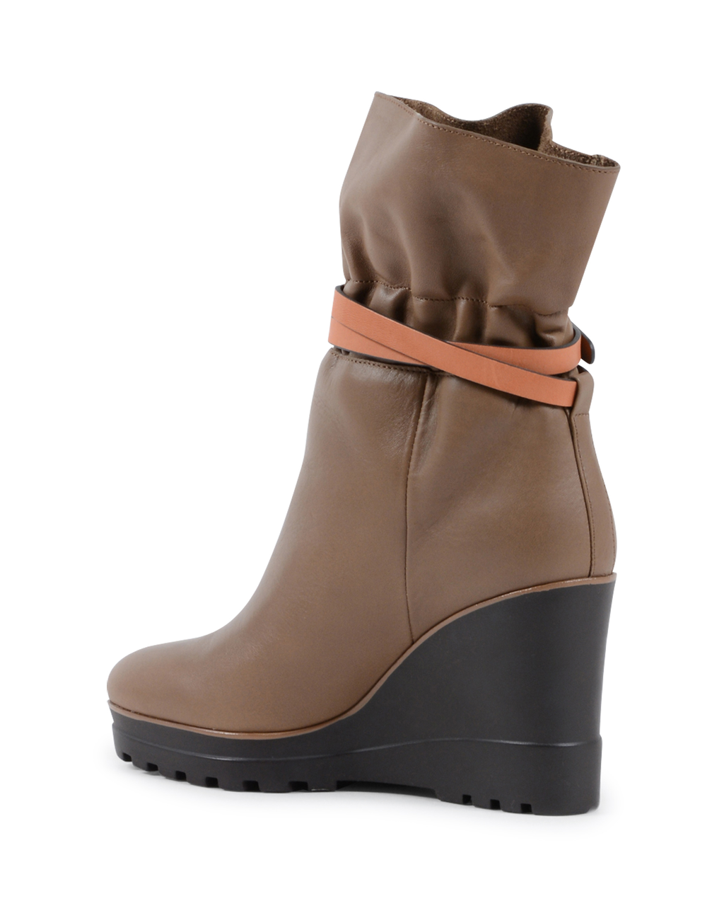 ChloÃ¨ Womens Short Boot Green SB31111A 415 KAKY