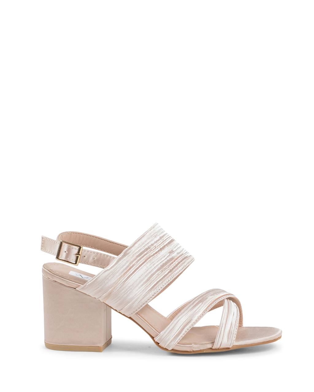 19V69 Italia Sandalia de tira trasera para mujer Beige V31 BEIGE