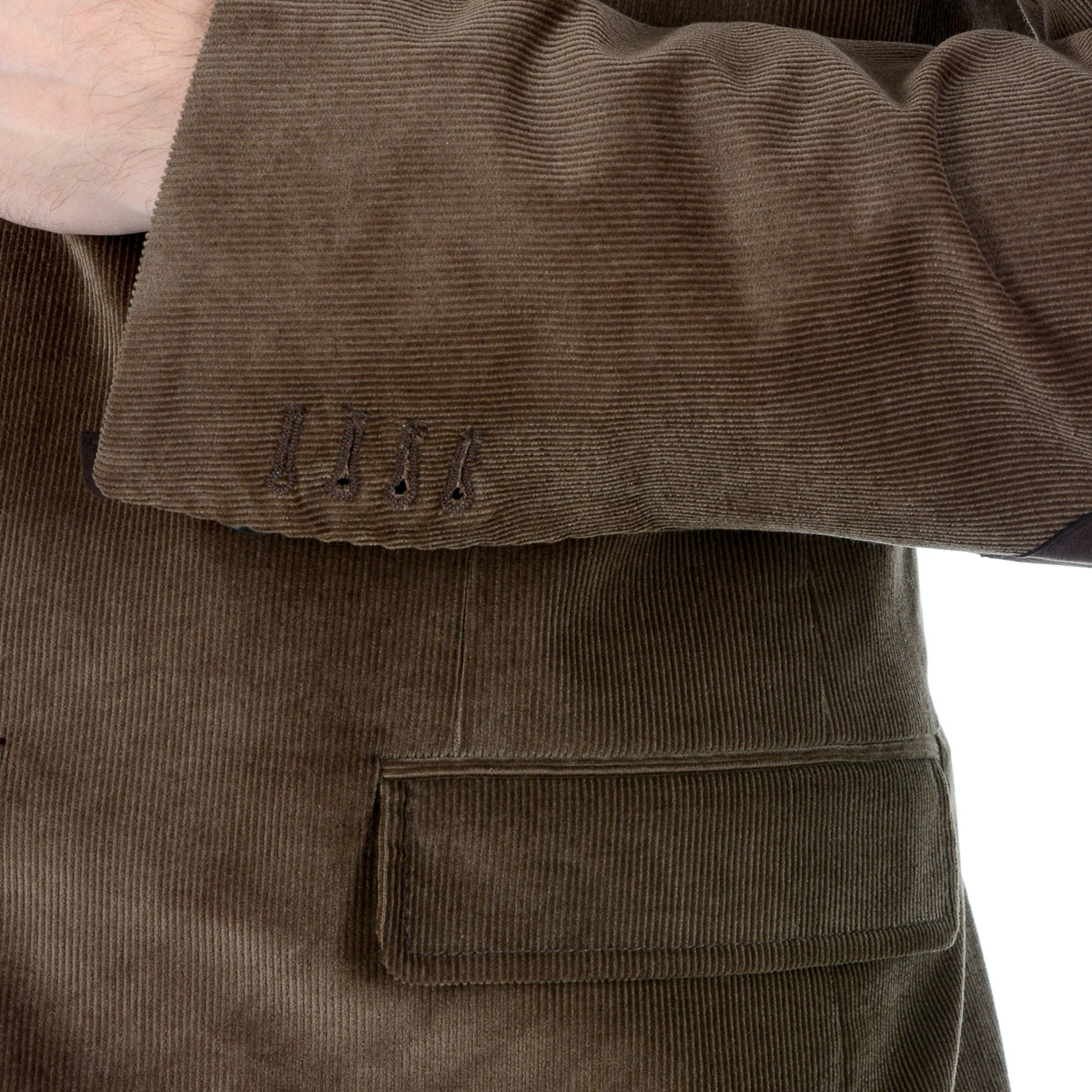 Chaqueta Pal Zileri para hombre, manga larga, marrón