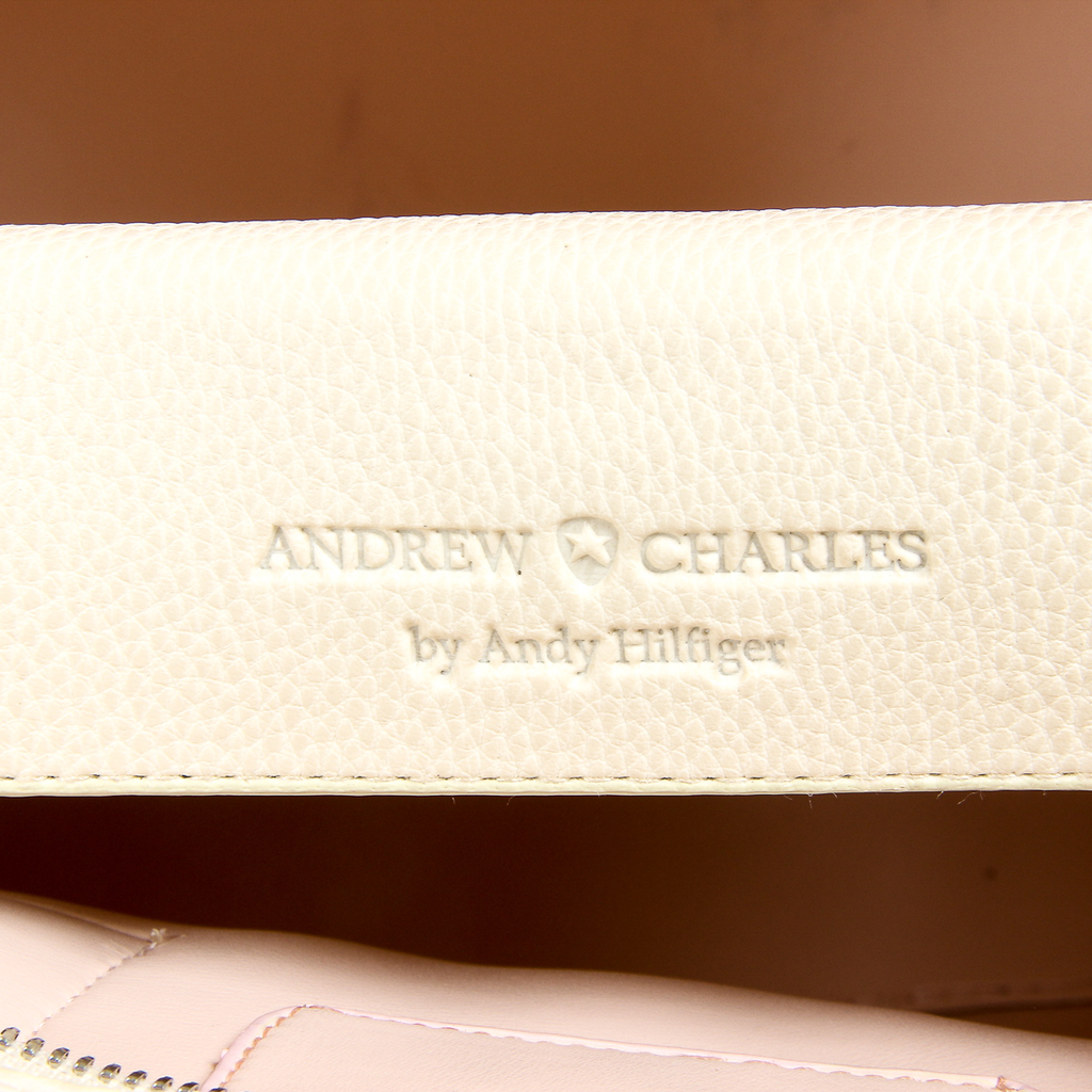 Bolso de mano Andrew Charles para mujer, color beige, GEORGIA