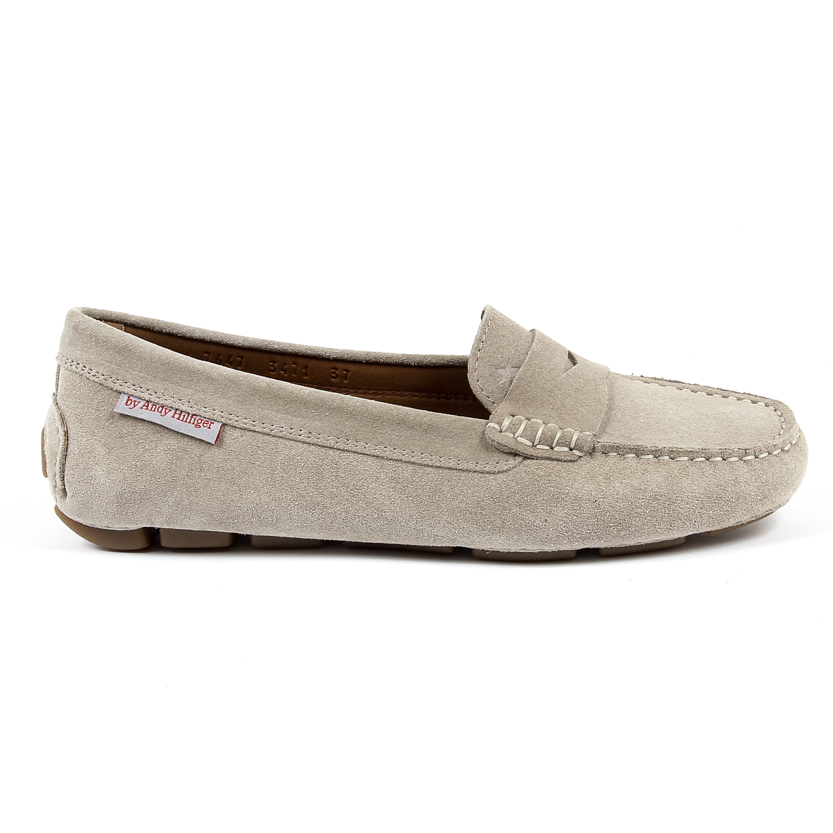 Andrew Charles Mocasín Beige para Mujer MAX