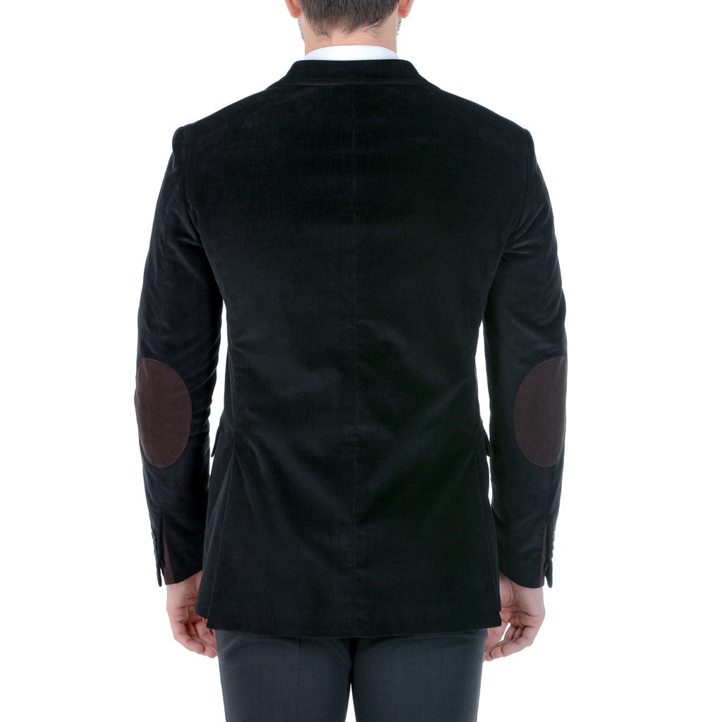 Chaqueta Pal Zileri para hombre, manga larga, color negro
