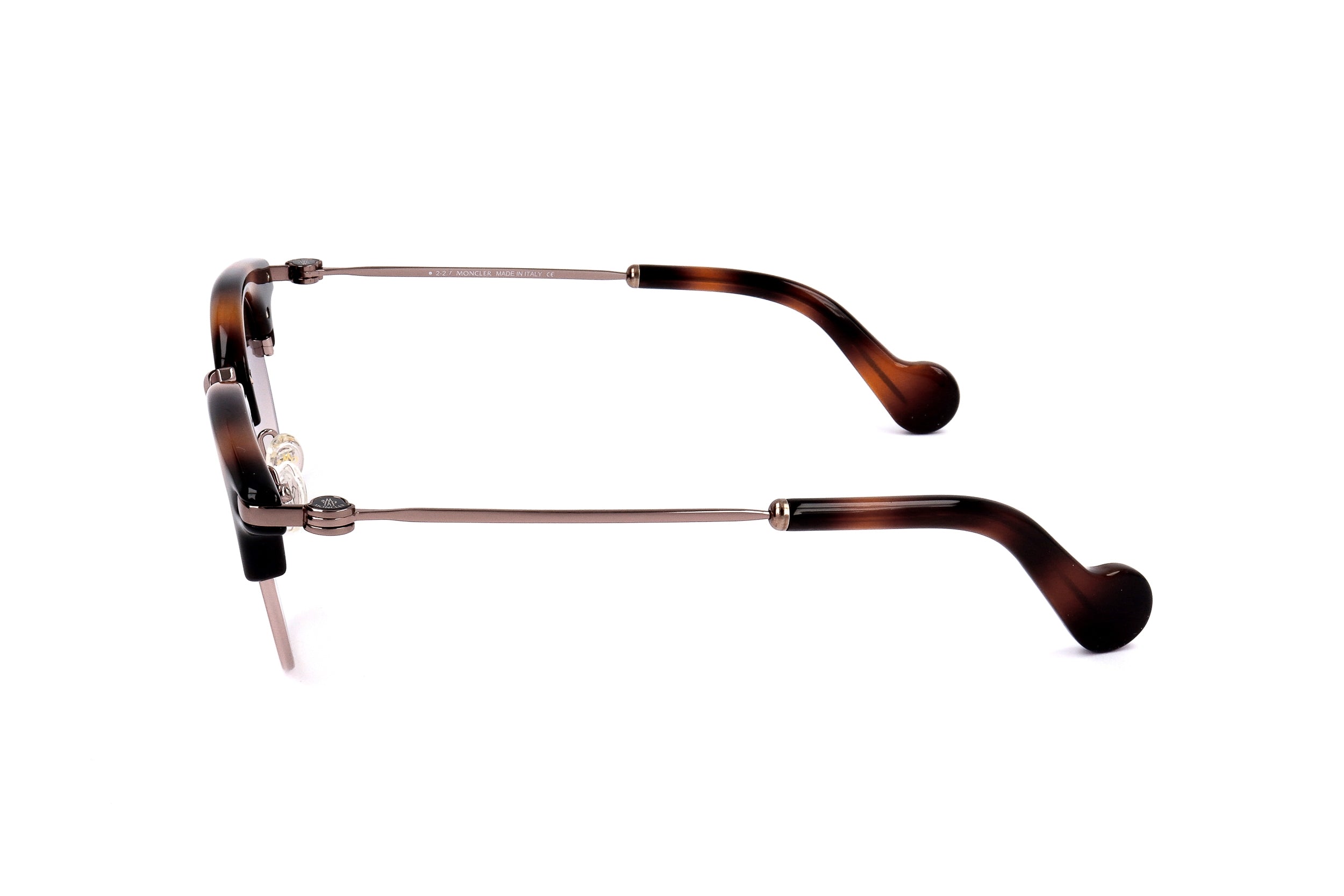 Gafas de sol unisex Moncler ML0035 52F 47 20 145 HABANA OSCURO
