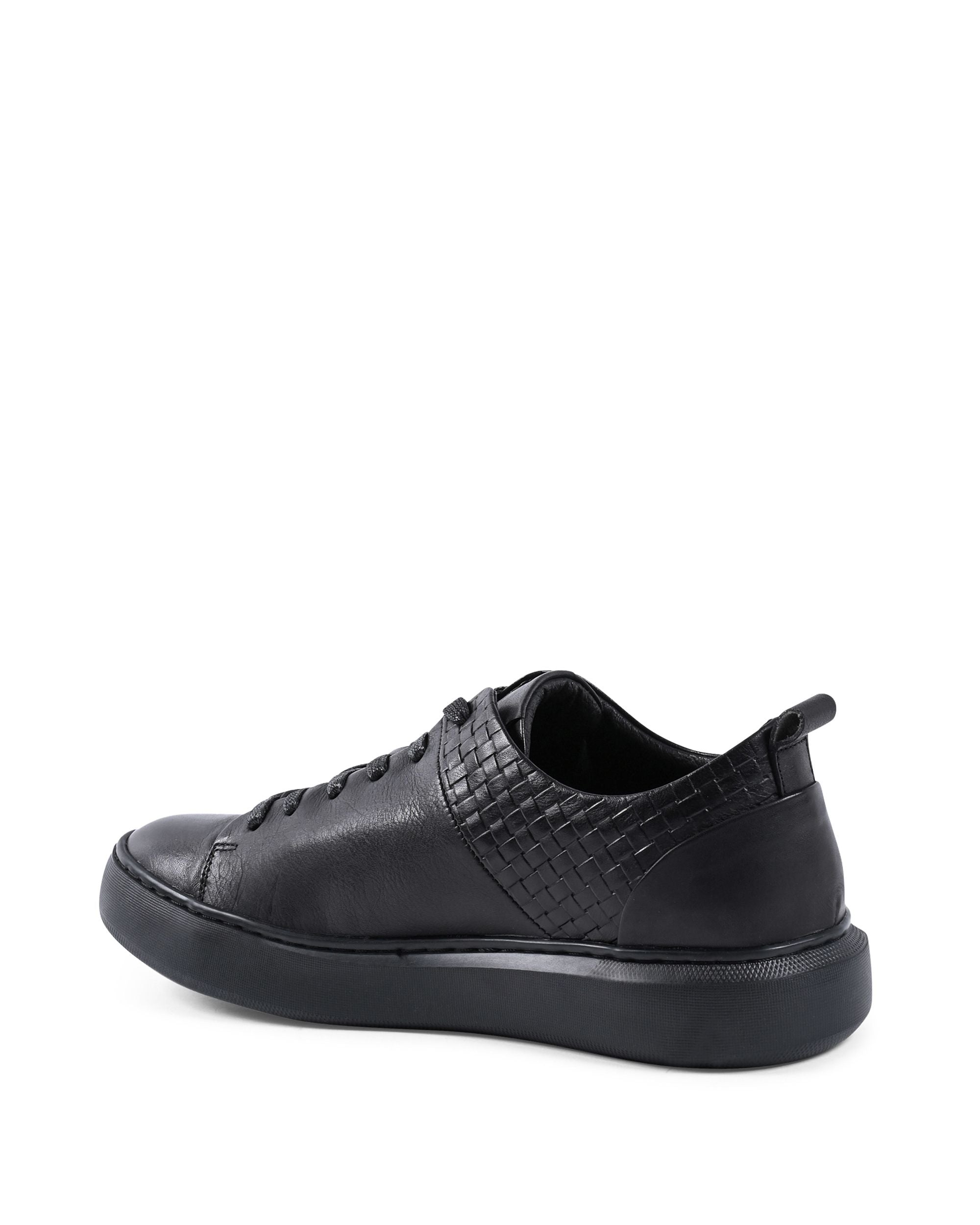19V69 Italia Zapatillas de hombre negras YO JZD18-1LA NEGRAS