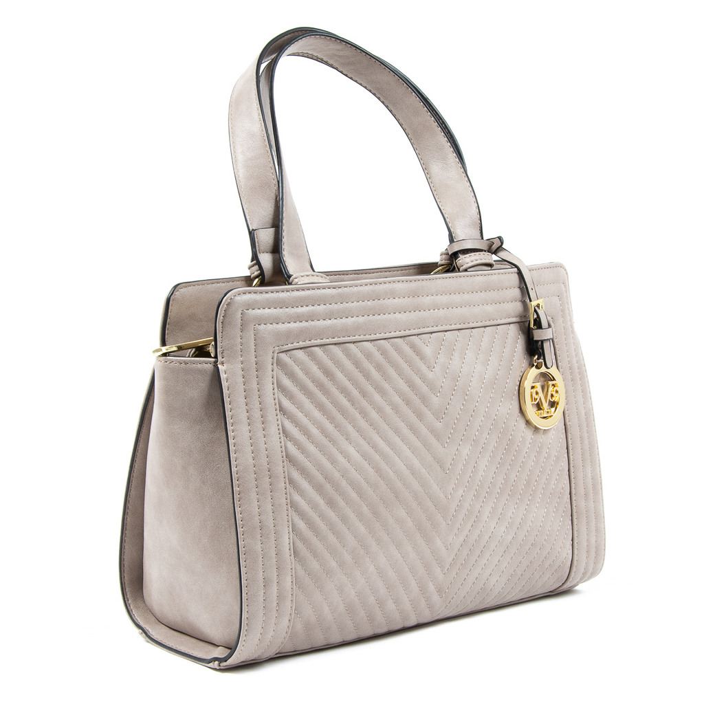 Bolso de mano para mujer V 1969 Italia Gris CRISTINA
