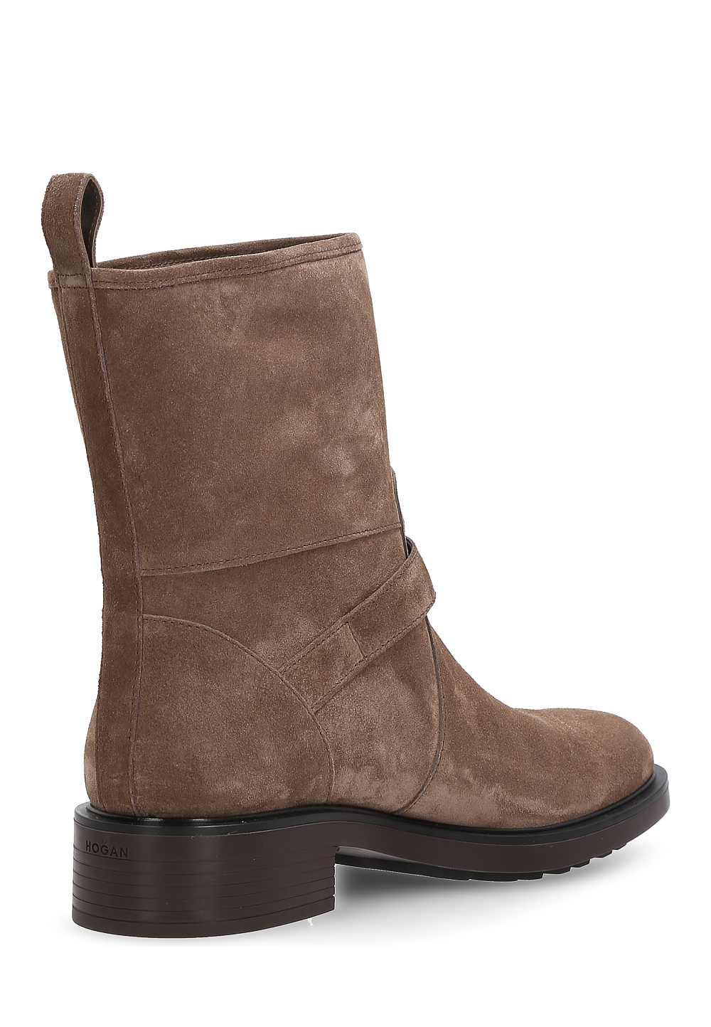 Hogan Womens Short Boot Brown HXW3320J010BYEC407