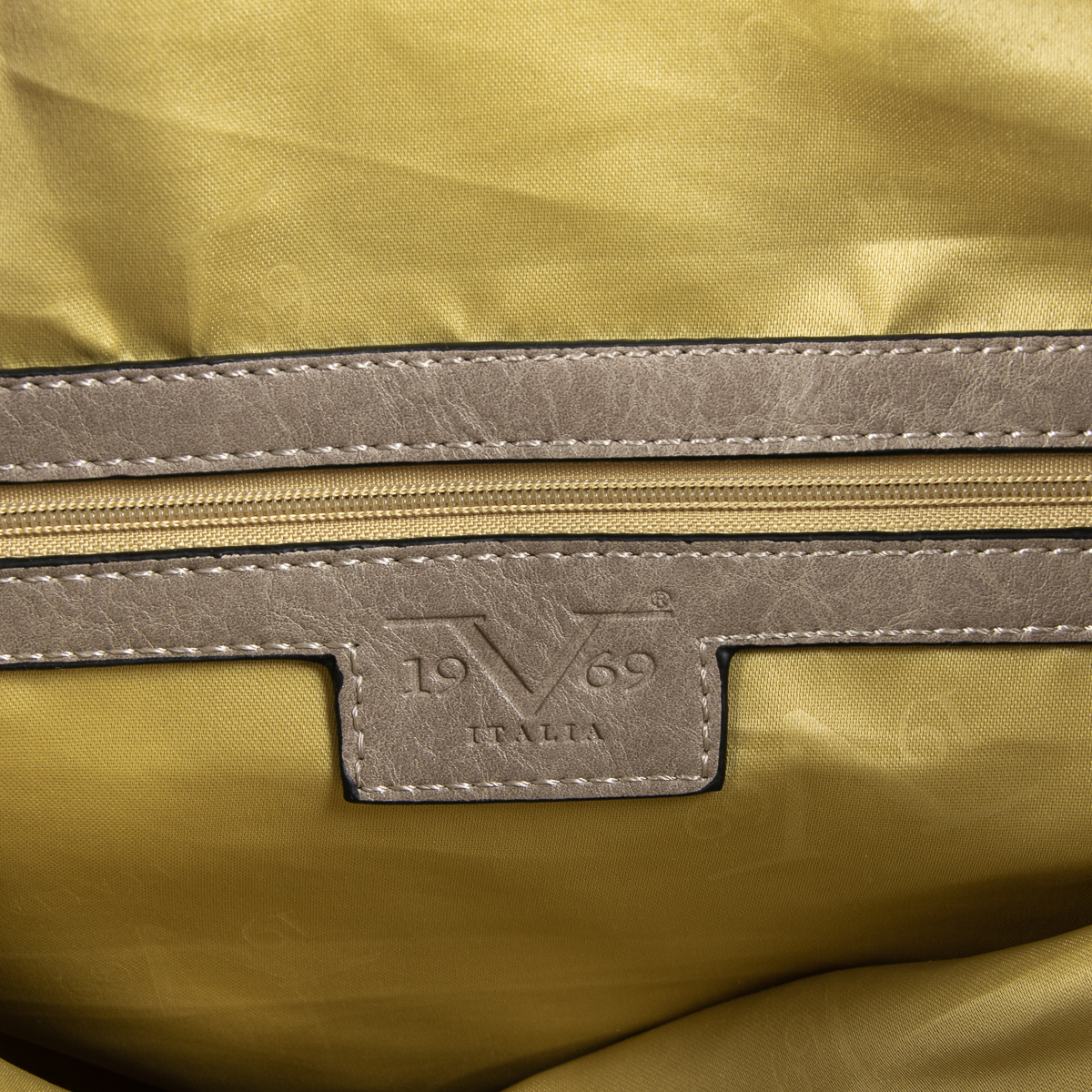 Bolso de mano para mujer V 1969 Italia gris REBECCA